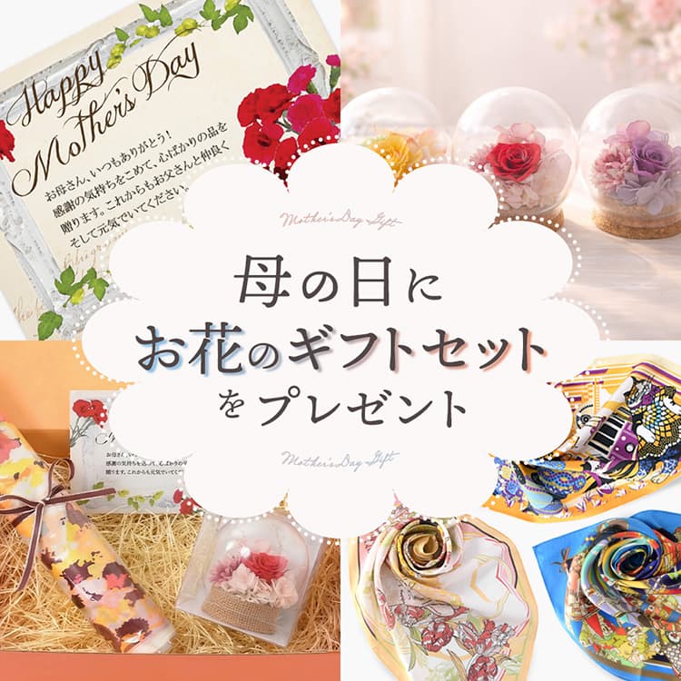 お花と贈るお得な母の日ギフトセット