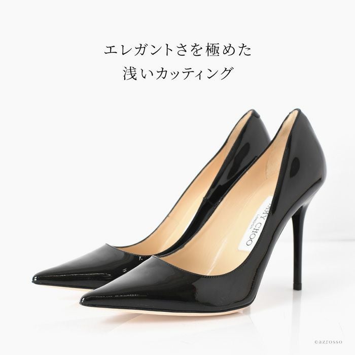 エナメル パンプス 10cm ハイヒール Abel アベル ジミーチュウ JIMMY