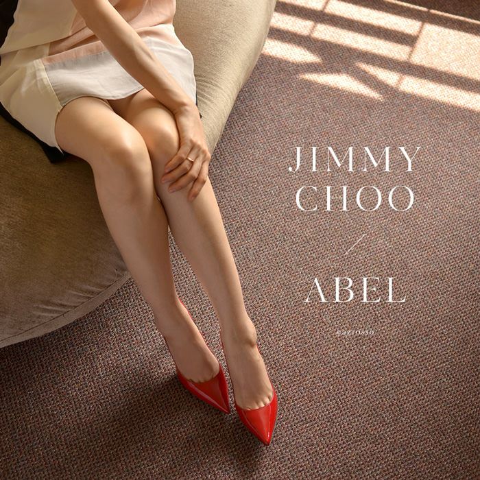 エナメル パンプス 10cm ハイヒール Abel アベル ジミーチュウ JIMMY