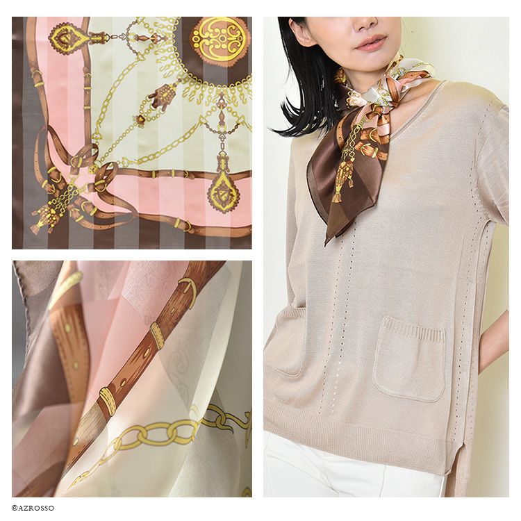 人気のロングセラー！シルクスカーフ 手綱エルメスの通販｜ブランド