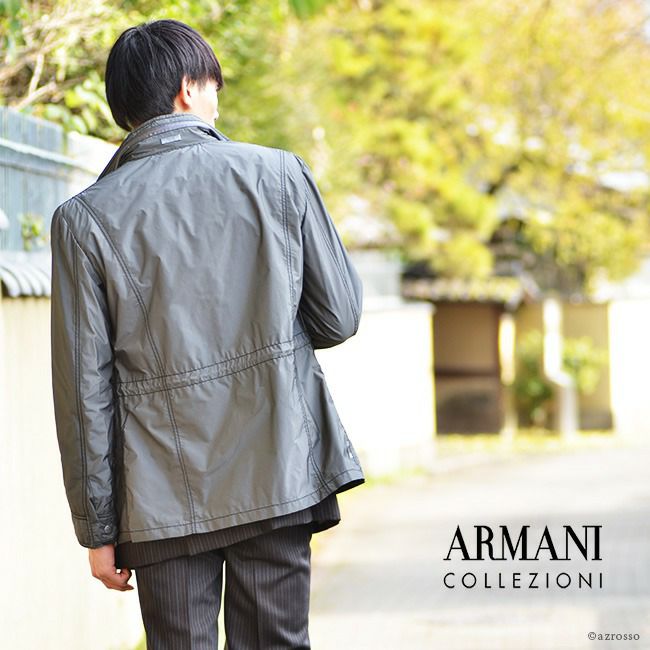 ハーフコート アルマーニ コレツィオーニ ARMANI COLLEZIONI
