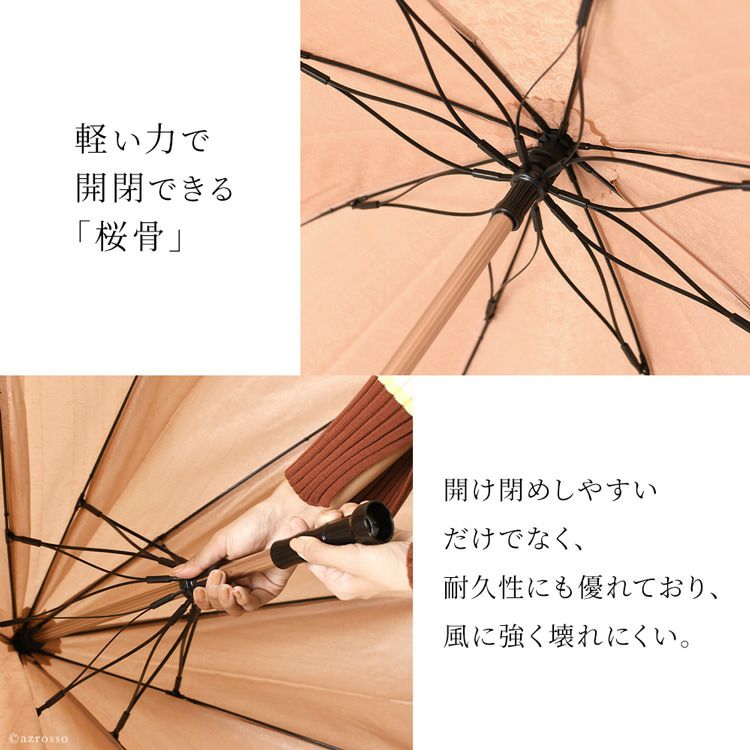 つえ傘 ステッキ傘 日本製 軽量 杖にもなる傘 晴雨兼用 杖傘 日傘 母親