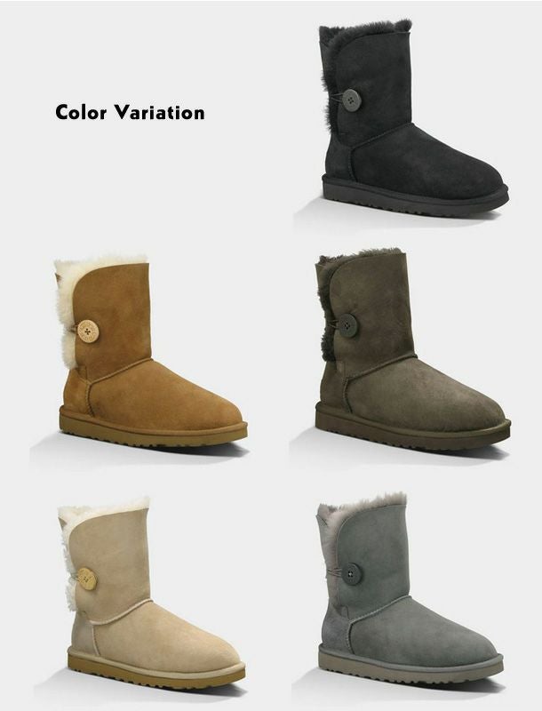 ムートンブーツ ショート ベイリーボタン UGG アグ