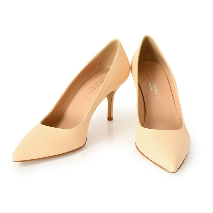 パンプス イタリア ブランド コルソローマ 本革 ポインテッドトゥ