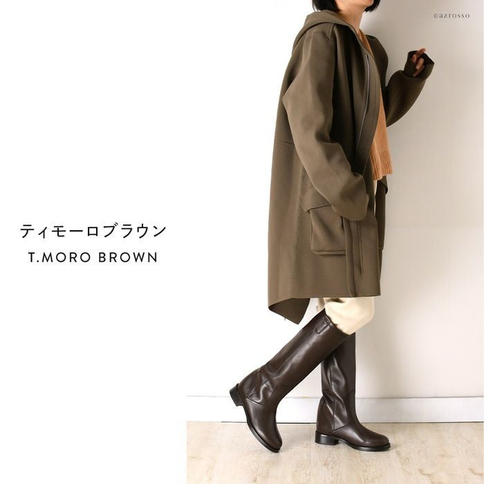 ジョッキーブーツ ロングブーツ ヴィッテロ レザー ブーツ