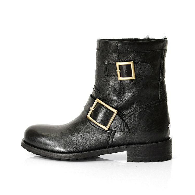 JIMMY CHOO YOUTH エンジニアブーツ レディース ジミーチュウ ショート