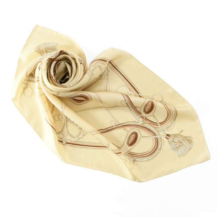 大人気ロングセラー シンプルエルメス シルクスカーフ 日本製