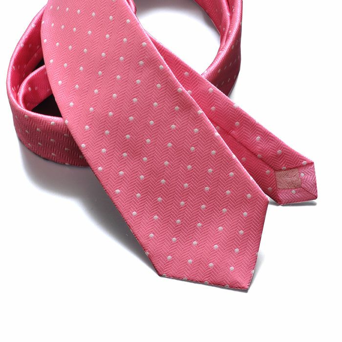 ドット柄 ネクタイ シルク ｜Turnbull & Asser ターンブル アッサー