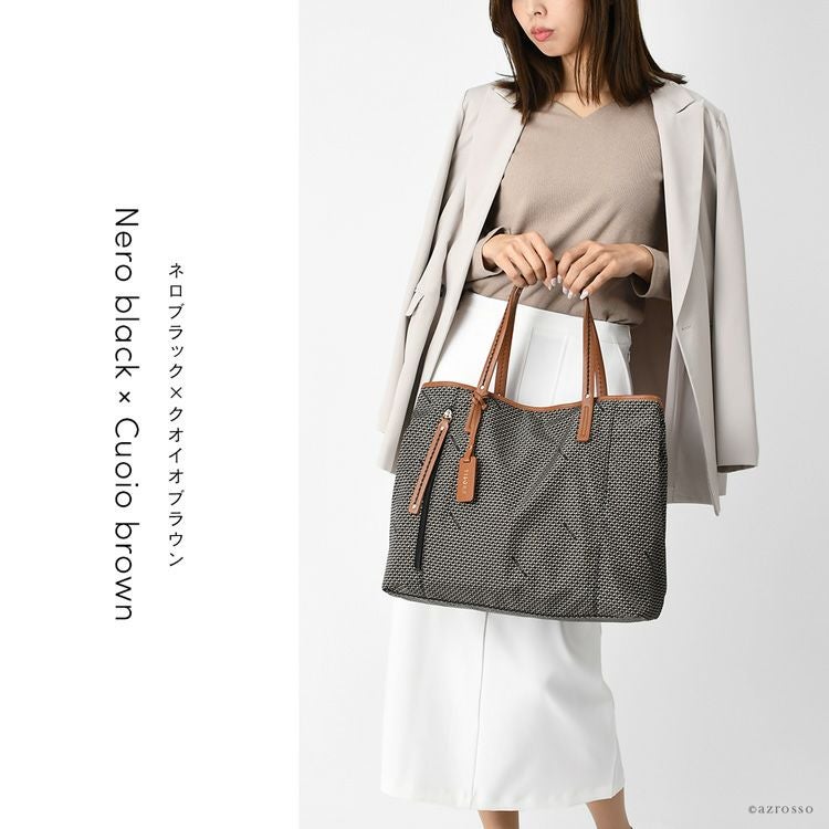 PLINIO VISONA レザートートバッグ A4 軽量 ナイロン ビジネス トートバッグ プリニオ ヴィソナ PLINIO