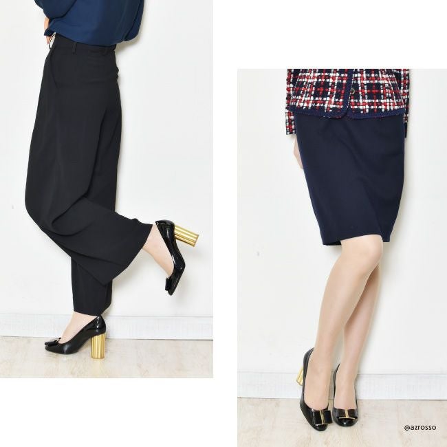 CAPUA 9cm レディースパンプス |フェラガモ Ferragamo|シンフーライフ通販