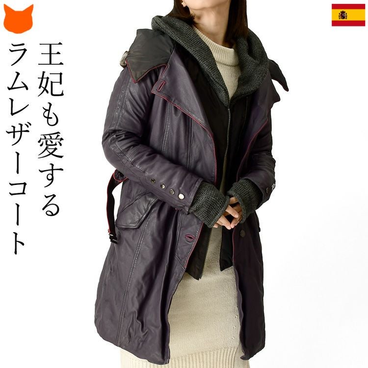 ラムレザー コート ロング｜SAGA IBANEZ サガ イバニェス｜ブランド