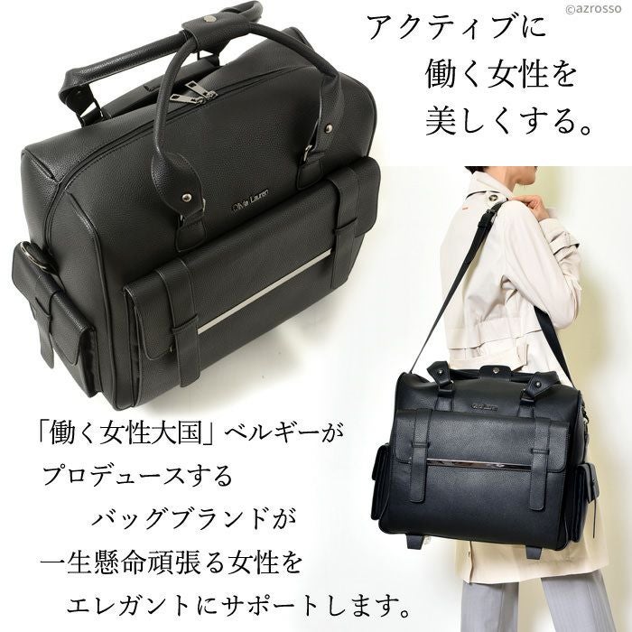 オリビアローレン 大容量 ソフト キャリーバッグ A4 キャリーケース