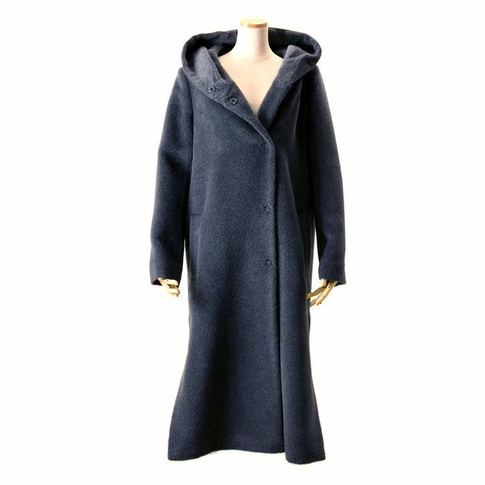 LENER レネール ロングコート バージンウール アルパカ混　M ロングコート アルパカ バージンウール｜MAISON LENER メゾン レネール