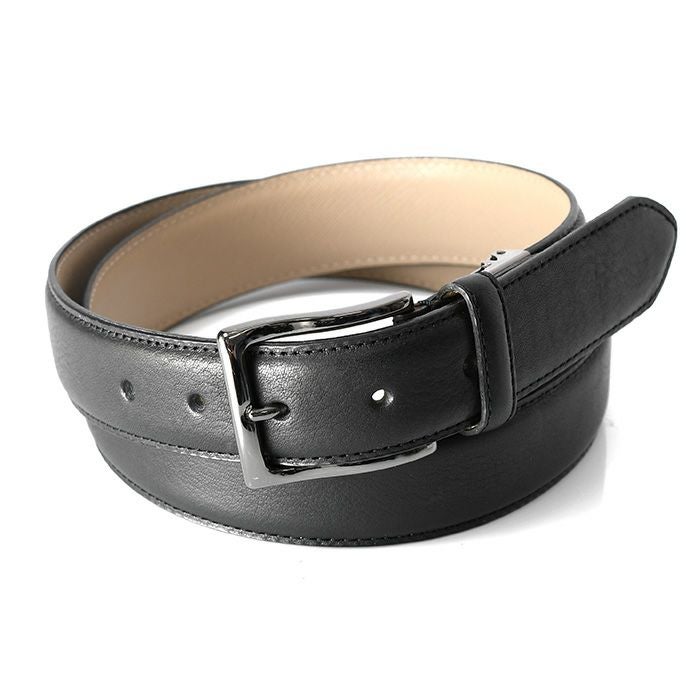 4cm伸びるベルト 長沢ベルト工業 メンズ 本革 栃木レザー 日本製 長澤
