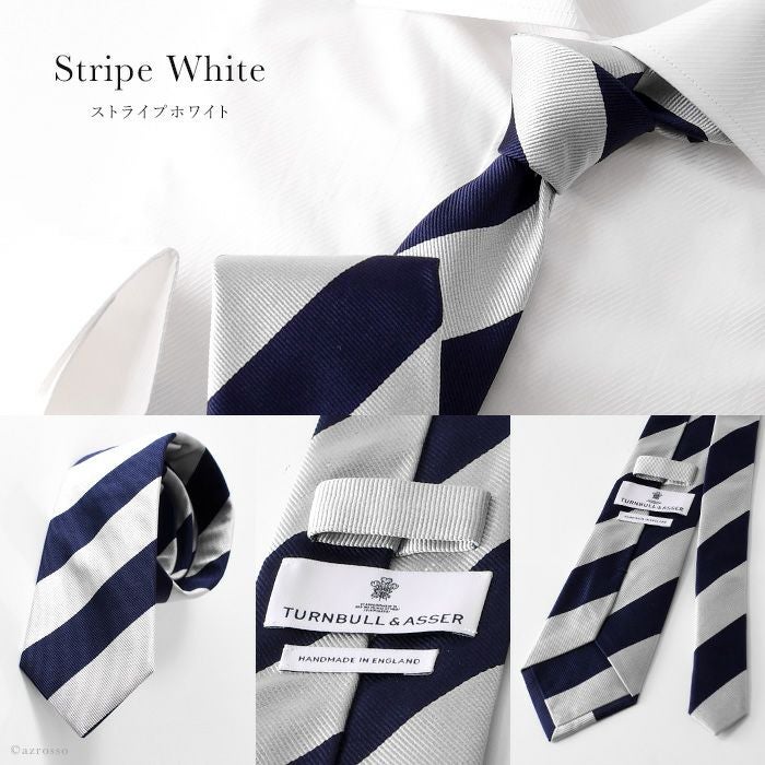 ストライプ ネクタイ シルク｜Turnbull & Asser ターンブル アッサー