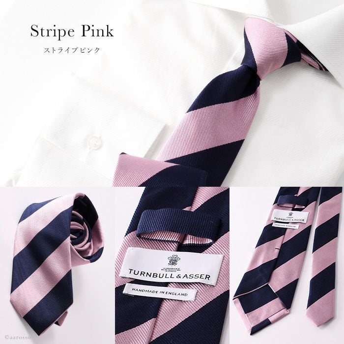 ストライプ ネクタイ シルク｜Turnbull & Asser ターンブル アッサー