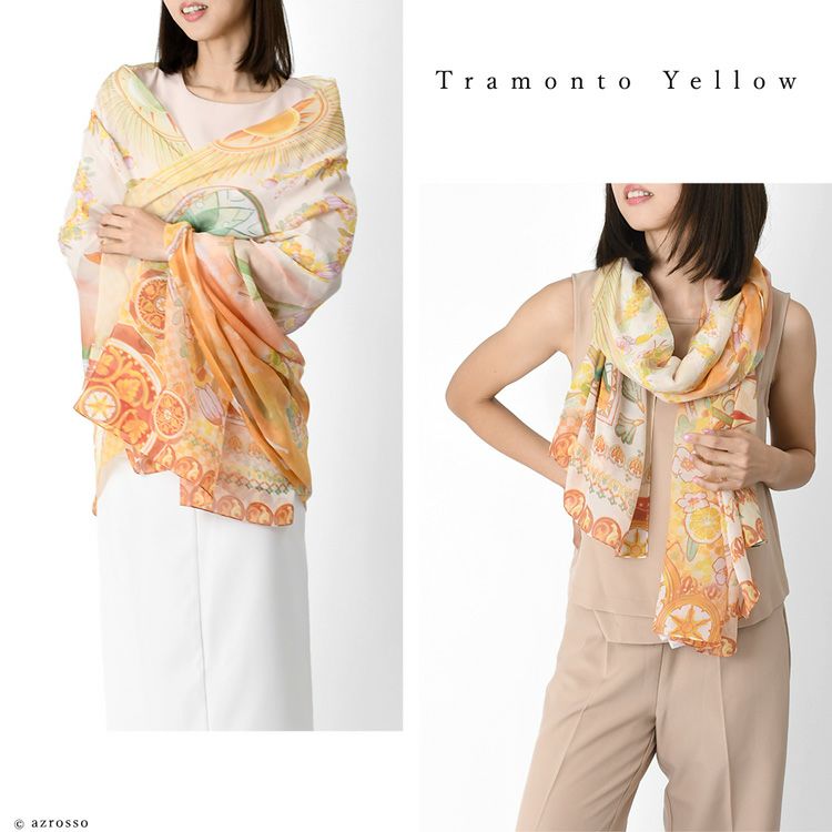 日本製 シルクレクセル 超大判ストール100×200｜.Y ドットワイ