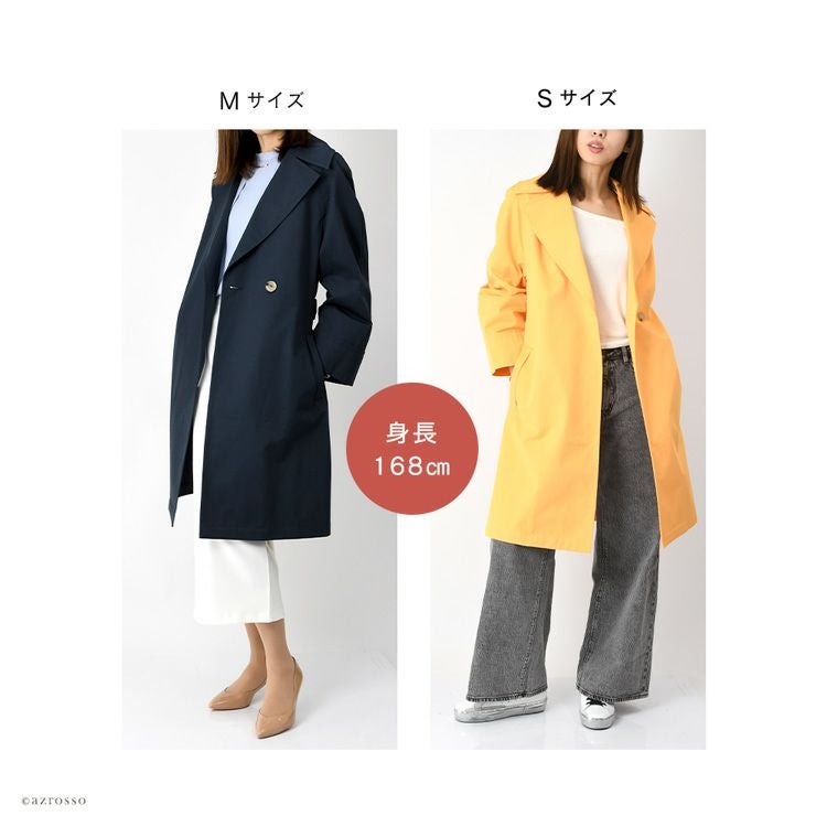 ハ*ル様 IENA maison リネントレンチコート✨　サイズ38 メゾン レネール MAISON LENER トレンチコート 晴雨兼用 フランス製