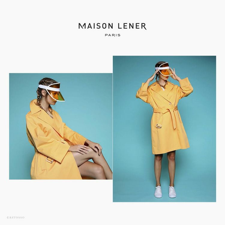 メゾン レネール MAISON LENER トレンチコート 晴雨兼用 フランス製