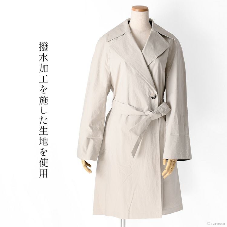 バイカラー トレンチコート 晴雨兼用 メゾン レネール MAISON LENERの通販