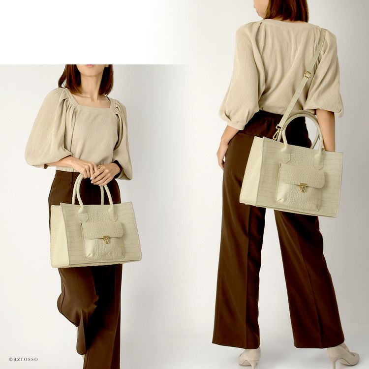 トートバッグ 2way カプチェット ヴィオレット Cappuccetto Violettoの