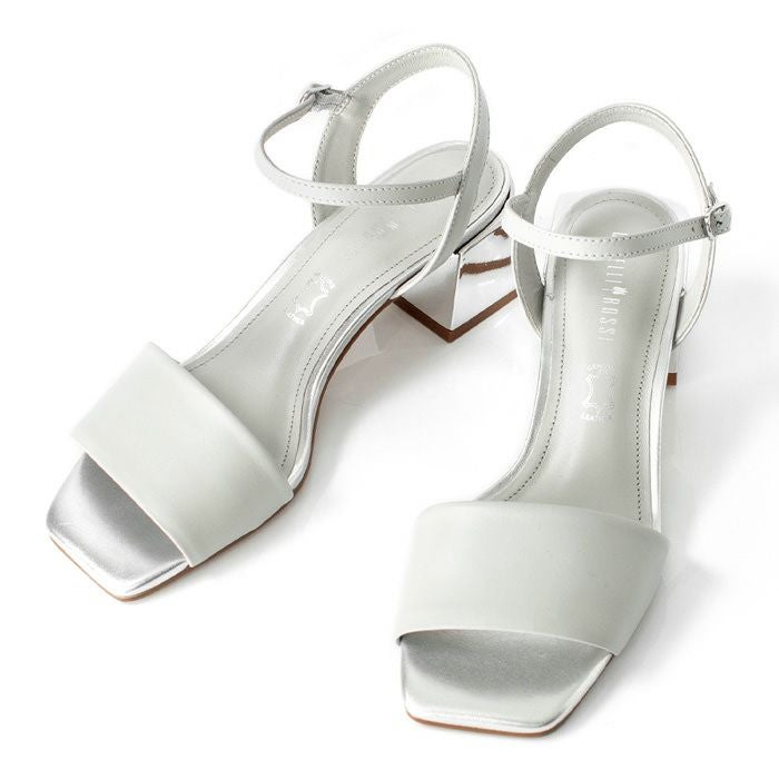 ストラップ サンダル 本革 5cm 太ヒール カペリロッシ CAPELLI ROSSIの