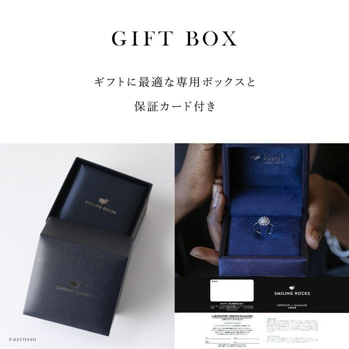 ダイヤモンド ピアス フープ 揺れる ひし形 スマイリングロックス