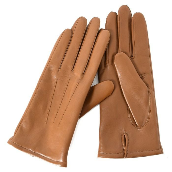 クロダ 日本製 ラムレザー 本革 カシミヤ手袋 レディースの通販