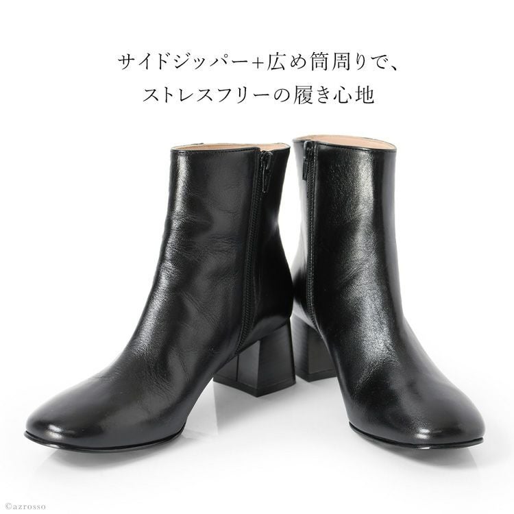 スクエアトゥ ショートブーツ コルソローマ 9 CORSO ROMA 9の通販