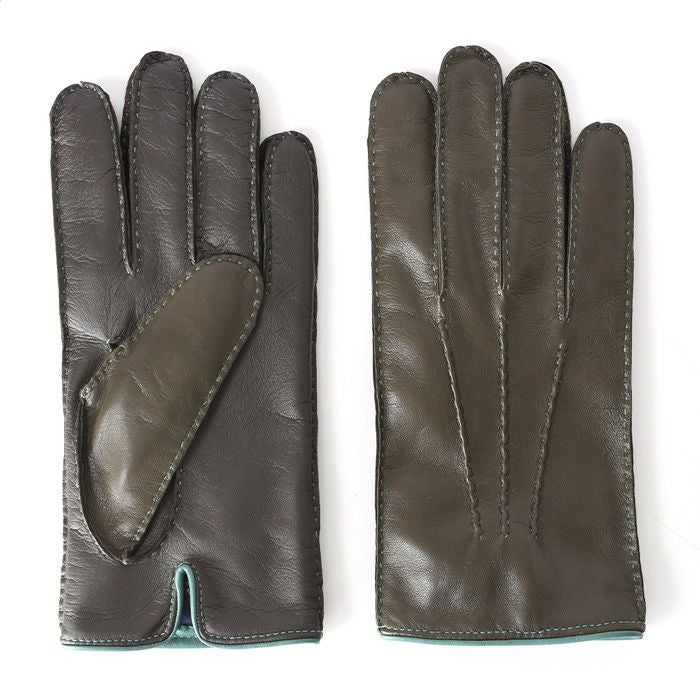 スマホ対応 手袋 レザー ウール混 ライナー ガラグローブ GALA GLOVES
