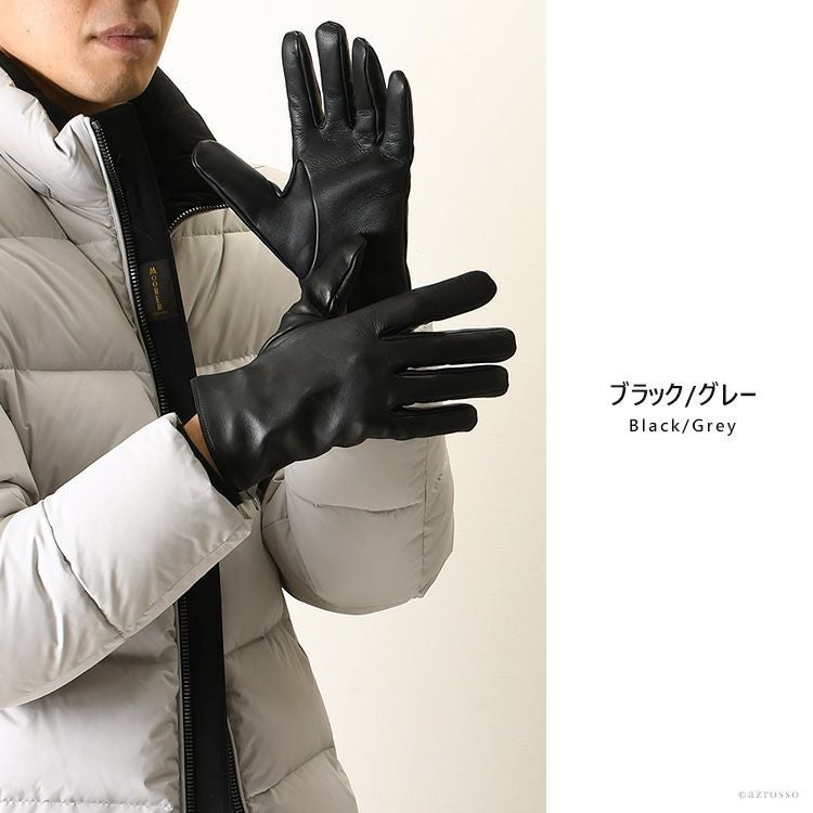 デンツ 手袋 DENTS スマホ対応 メンズグローブ ミラネーゼシルク