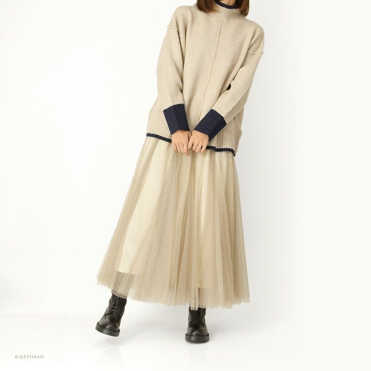 編み上げ ロングブーツ レザー 本革 ヴィットリオヴィルジリ VITTORIO