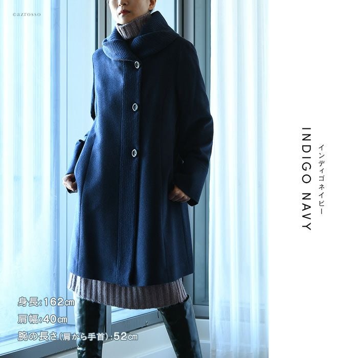 カシミヤコート セーブル 日本製 レディース viaserica（ビアセリカ
