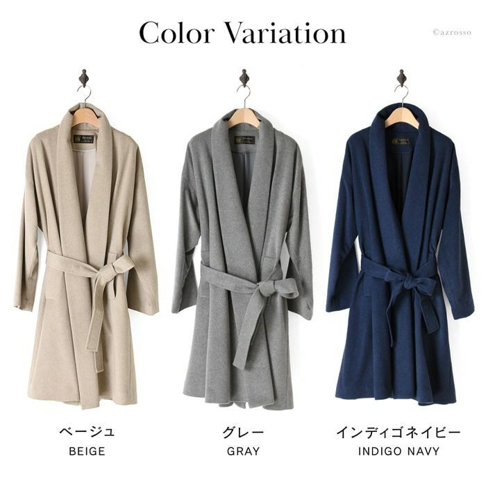 カシミヤガウンコート 日本製 レディース viaserica（ビアセリカ）通販