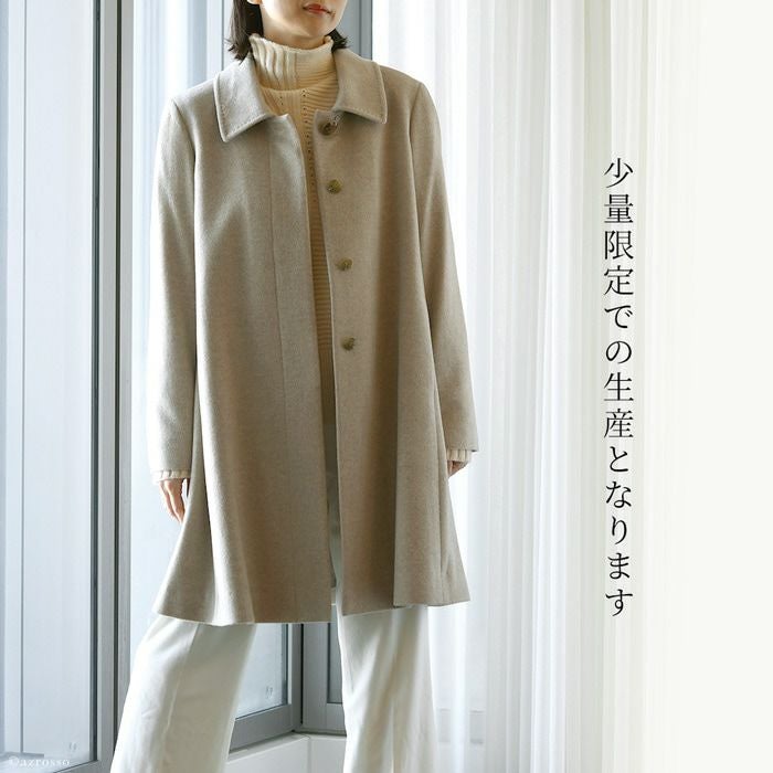カシミヤコート 日本製 カシミヤ100 コート レディース ブランド 冬 春