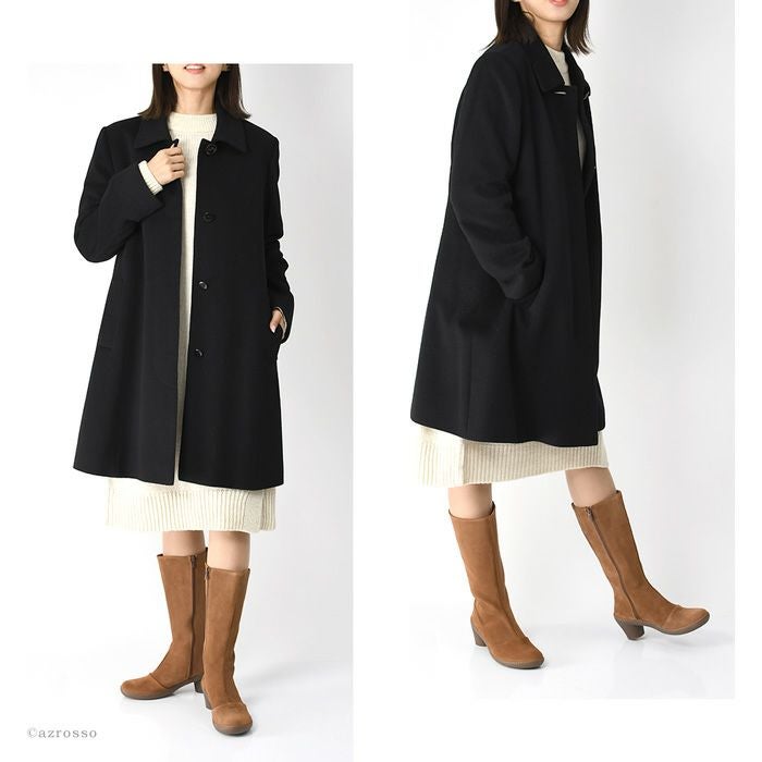 スエード ロングブーツ 撥水 コンフォート 靴 スペイン製 アート artの