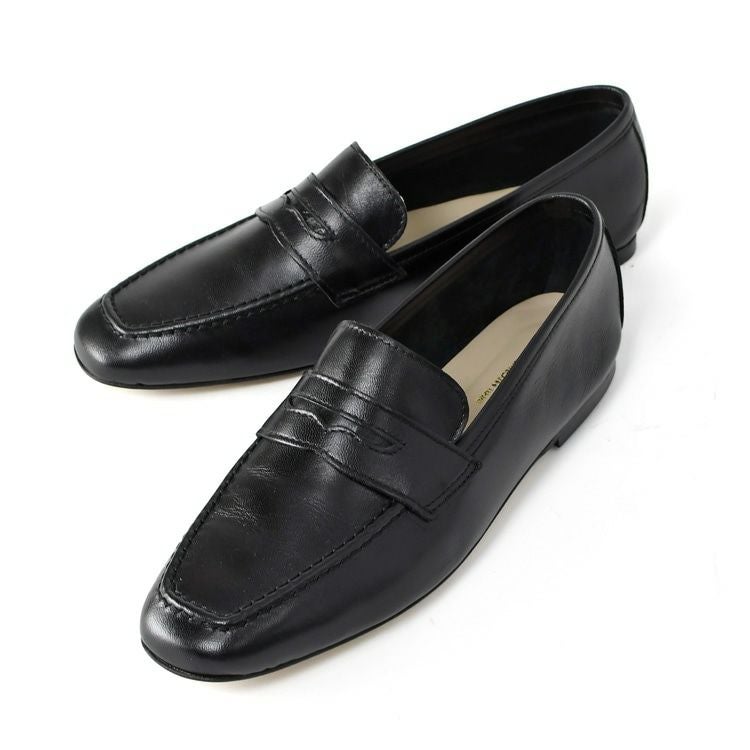 23cm-25.5cm｜柔らかい レザー ローファー 本革 ぺたんこ スリッポン