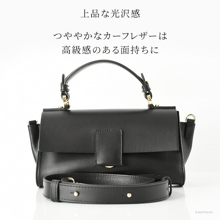 横長 バッグ レザー 2way フォーマル イタリア製 ロリステッラ