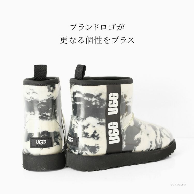 レインブーツ Classic Clear Mini Marble 完全防水 1120778 正規品