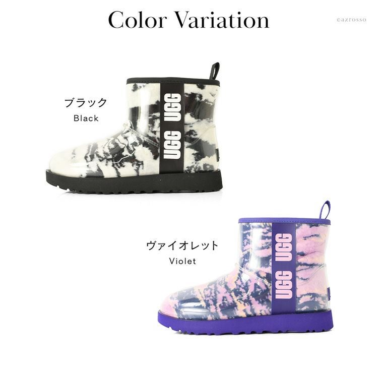 レインブーツ Classic Clear Mini Marble 完全防水 1120778 正規品