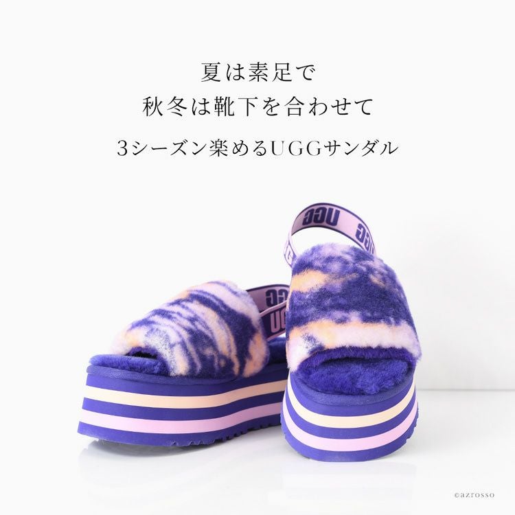 サンダル Disco Marble Slide 厚底 1122032 正規品 アグ UGGの通販
