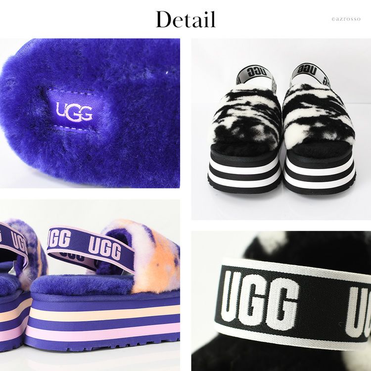 サンダル Disco Marble Slide 厚底 1122032 正規品 アグ UGGの通販