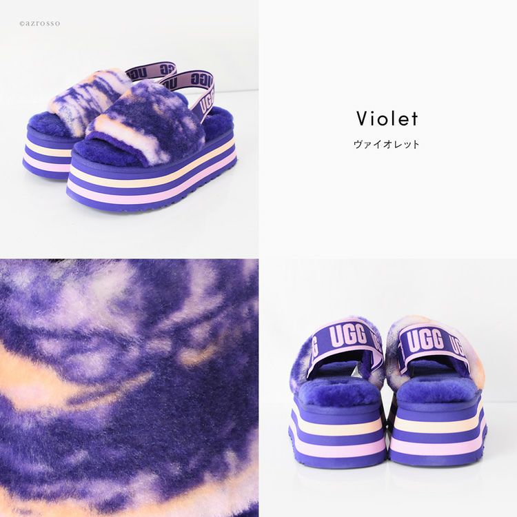 サンダル Disco Marble Slide 厚底 1122032 正規品 アグ UGGの通販
