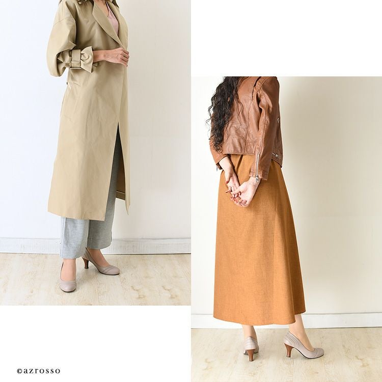 走れるパンプス 幅広 日本製 ATELIER BRUGGE アトリエブルージュ