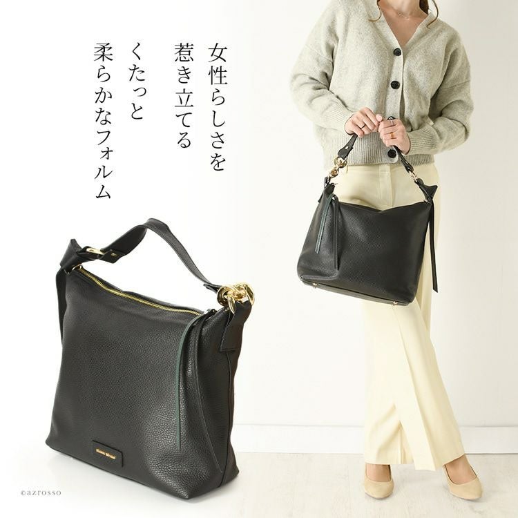 レディース 本革 ハンドバッグ ショルダーバッグ 2way 通勤