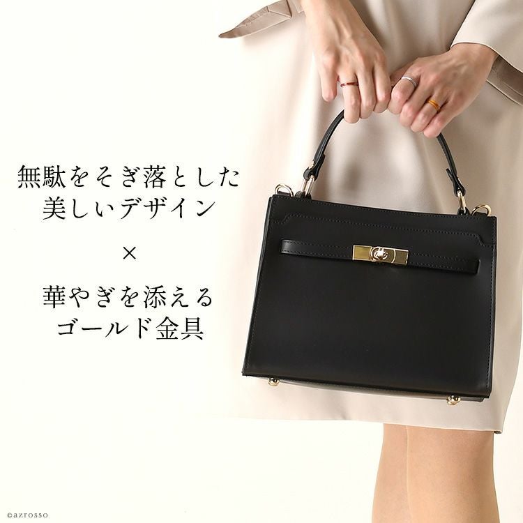 イタリア製 ハンドバッグ 2way ワンハンドル 本革 ショルダーバッグ