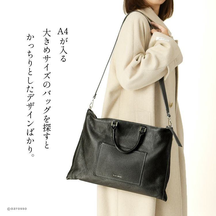 レディース 本革 ハンドバッグ ショルダーバッグ 2way 通勤