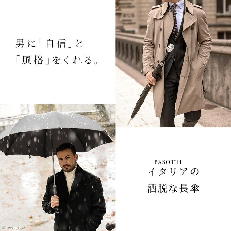 シルバータイガー 長傘 虎 雨傘 パソッティ pasottiの通販｜シンフーライフ