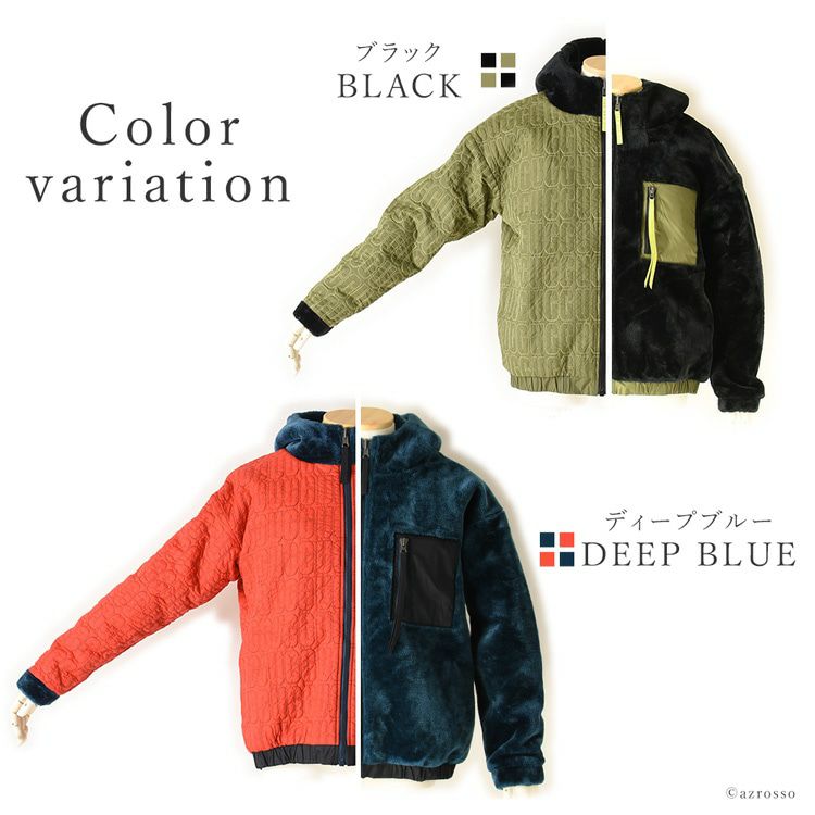 フェイクファー ジャケット メンズ リバーシブル アウター KAIRO 正規