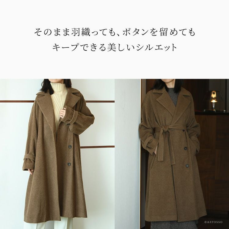 チェスターコート ロング コート レディース ミルコベルトラ MIRKO